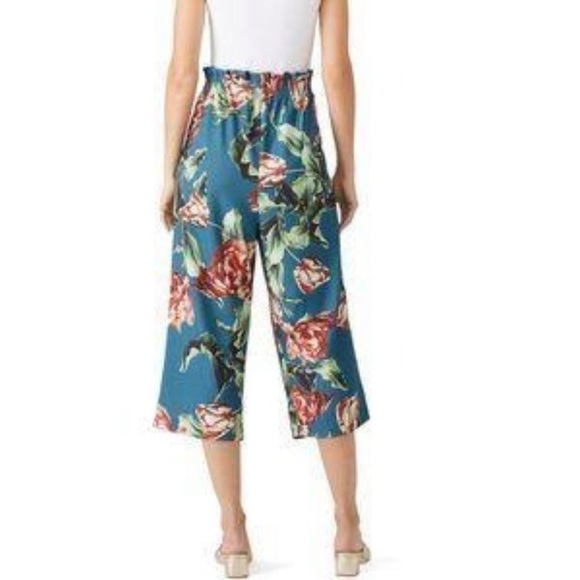 PatBO Botanica Floral Belted Cropped Pants - Picture 16 of 16